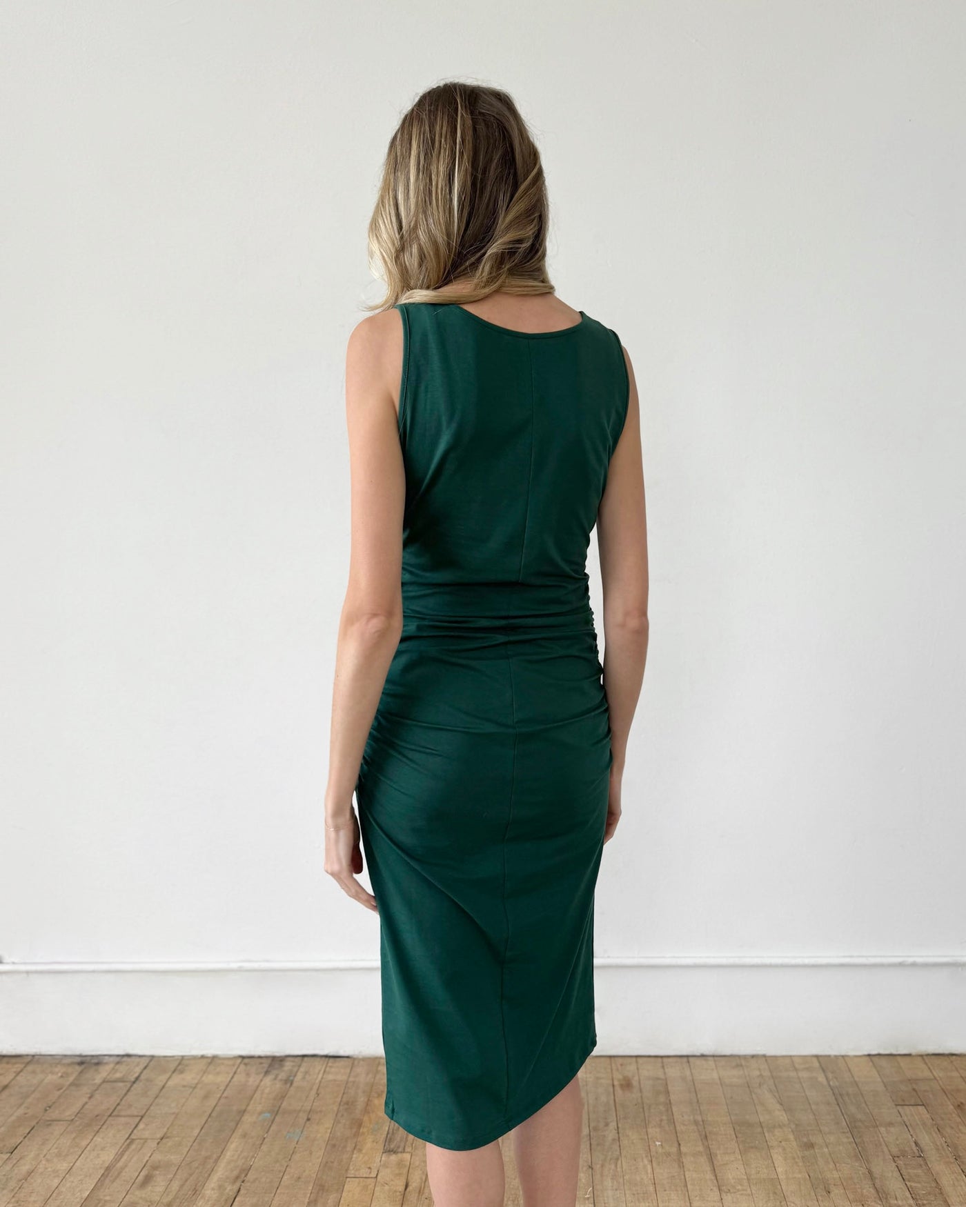 JILLIAN dress in Dark Green