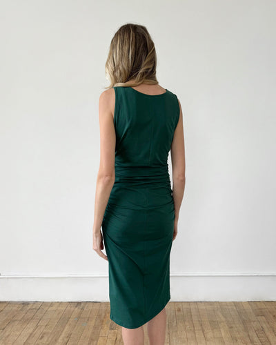 JILLIAN dress in Dark Green