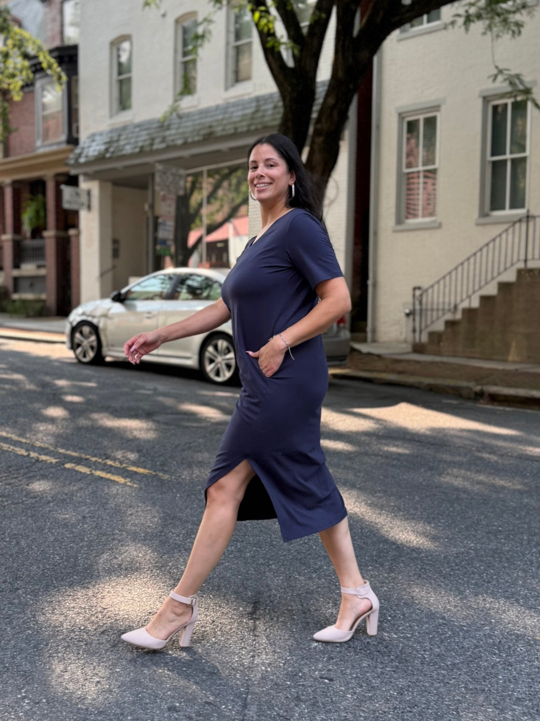 PALOMA dress in Navy