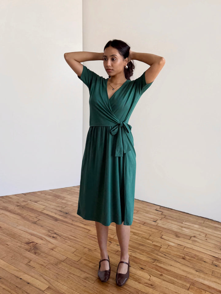 EVELYN dress in Bold Juniper