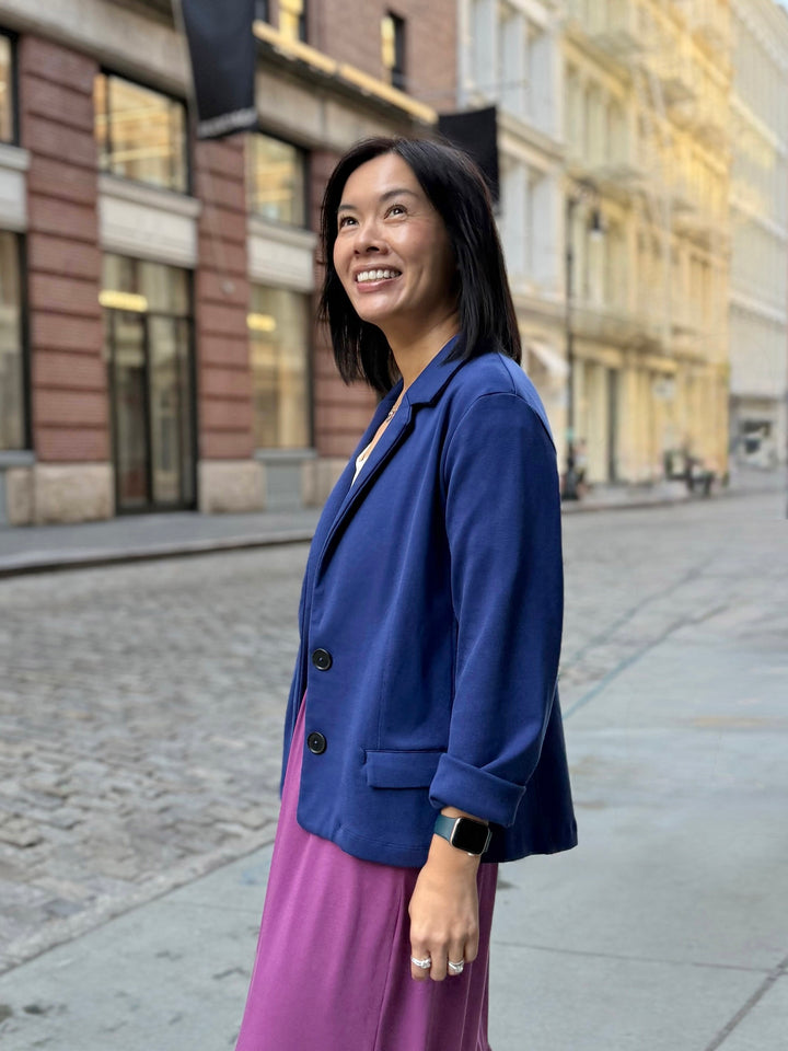 OCTAVIA blazer in Bright Navy