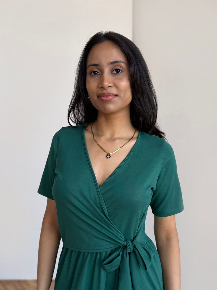 EVELYN dress in Bold Juniper