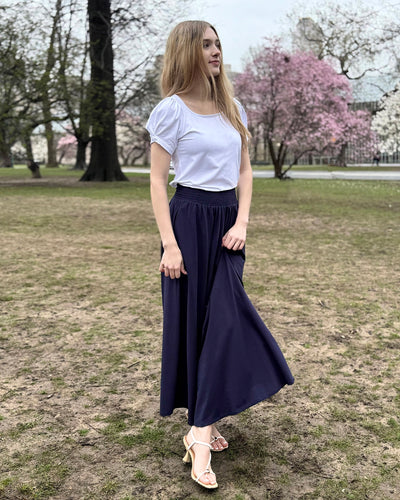 CAMELLIA skirt in Navy