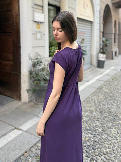 DINAH dress in Midnight Dahlia