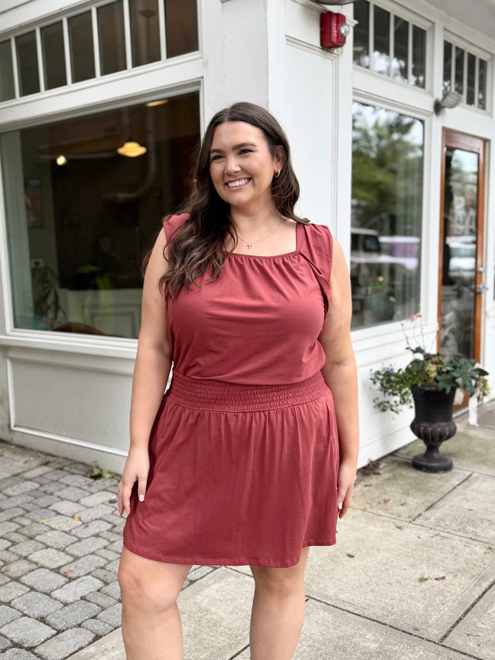 ADORA tank in Earthy Red