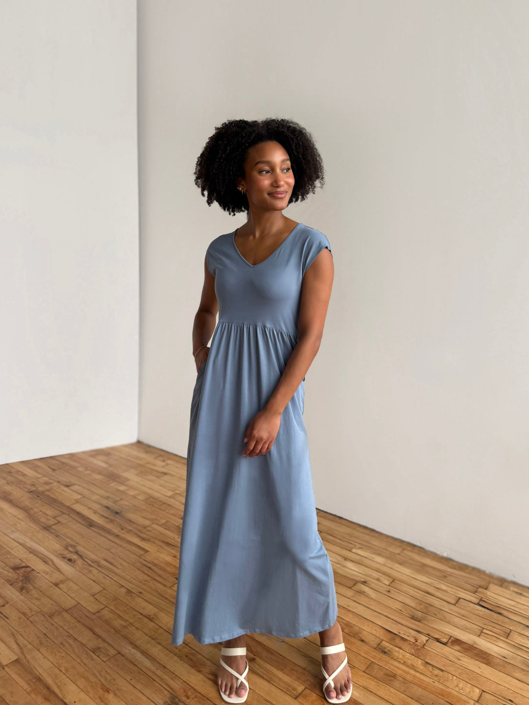 DINAH dress in Blue Dusk