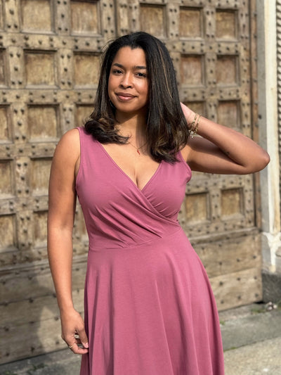 WREN dress in Vintage Mauve