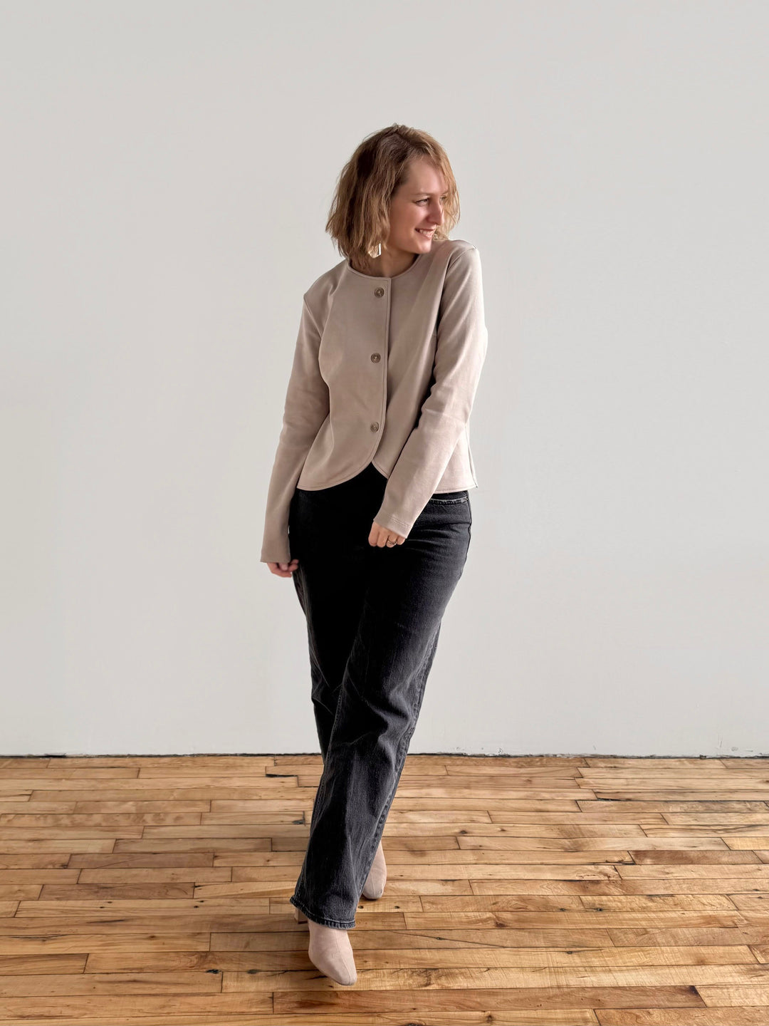 WAVERLY jacket in Desert Sand