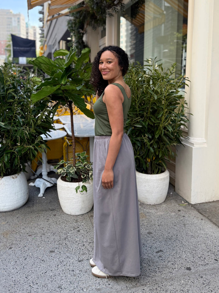 ZURI skirt in Circular Grey