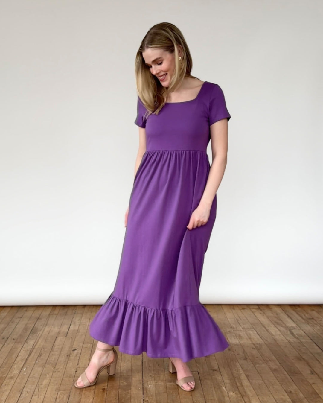 HAVEN maxi dress in Purple Elegantees HAVEN maxi dress in Purple Elegantees