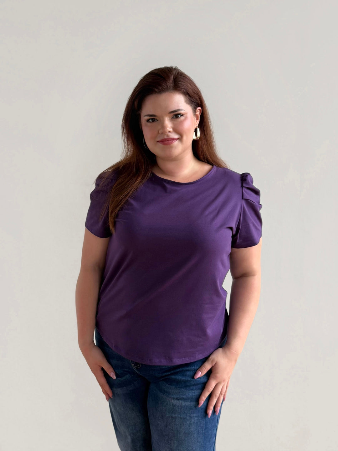 NOLITA tee in Midnight Dahlia