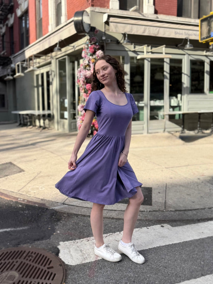 RAZELE dress in Purple Haze