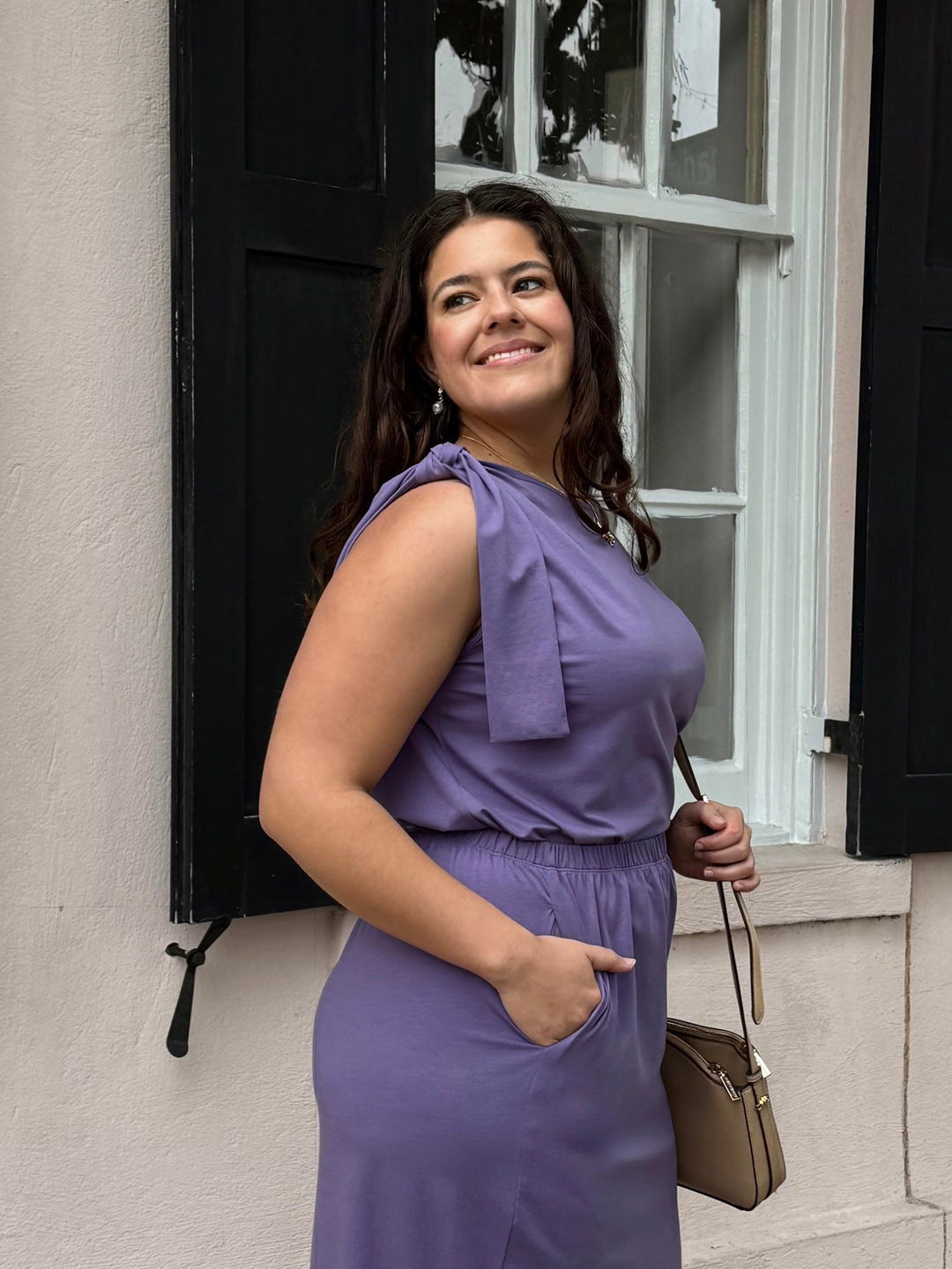 KERRINE top in Purple Haze