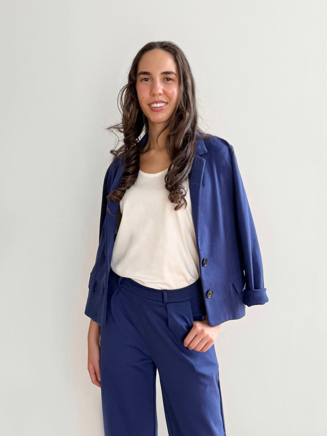 KENNA pants in Bright Navy