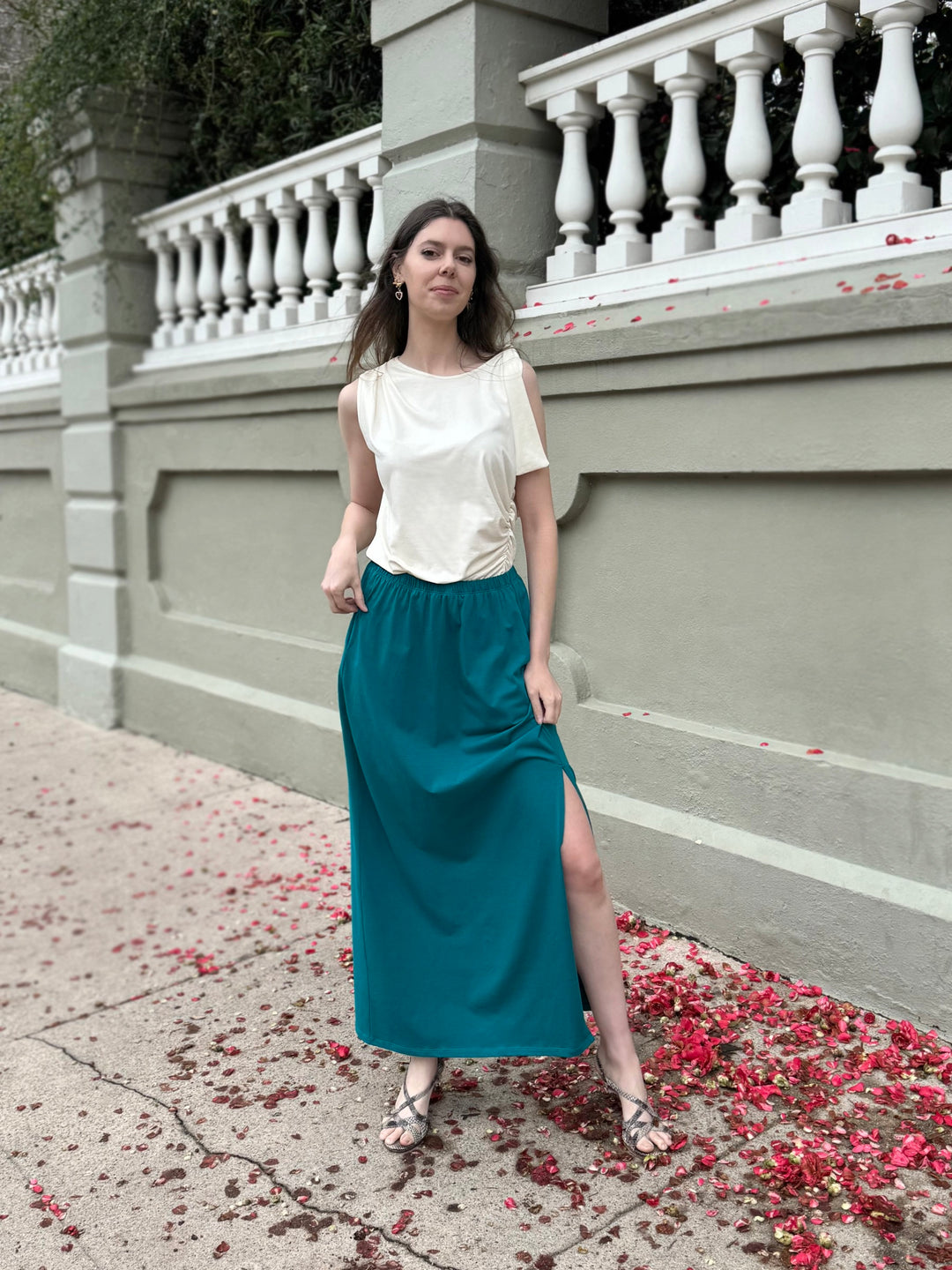 AMARA skirt in Teal