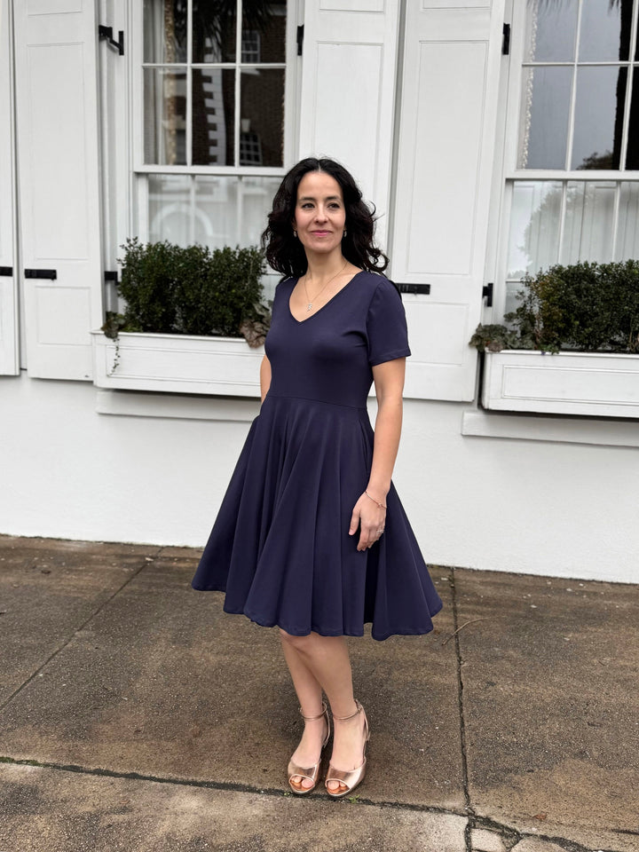 ADINA dress in Navy