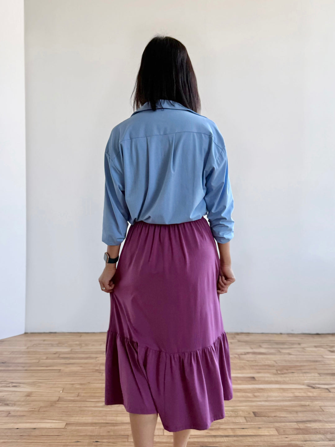 EMILE skirt in Deep Lilac