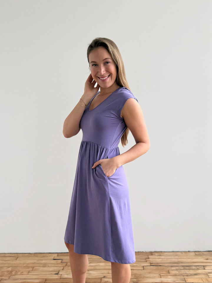 ESSIE dress in Purple Haze