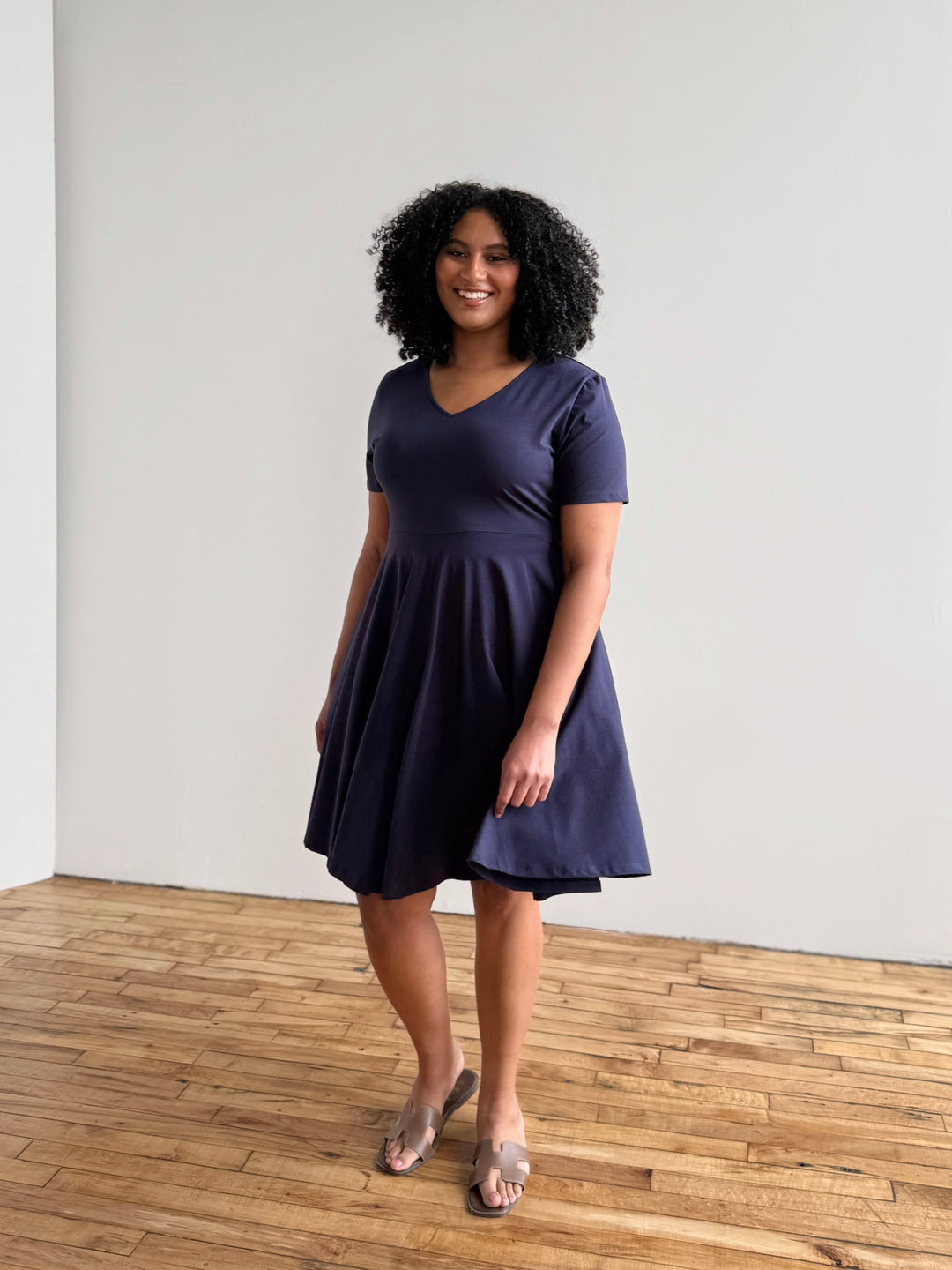 ADINA dress in Navy