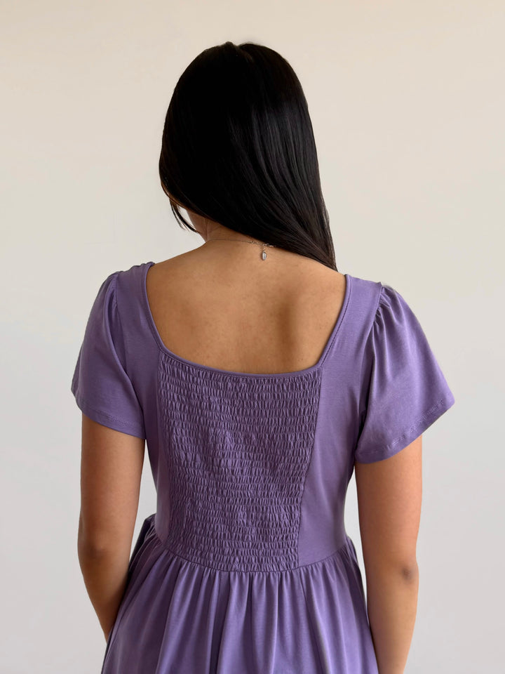 RAZELE dress in Purple Haze