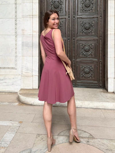 WREN dress in Vintage Mauve