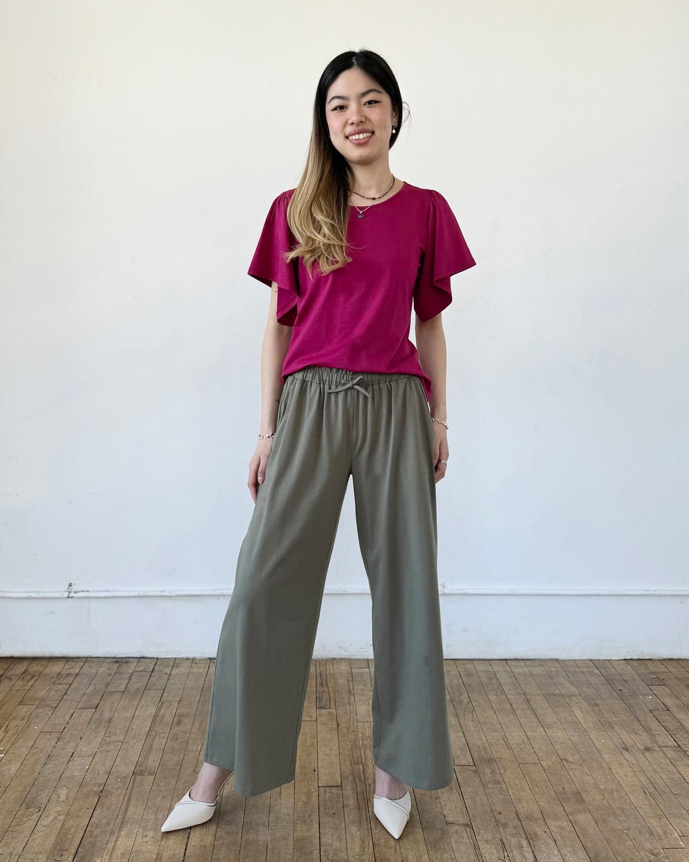 JOJO pants in Silver Sage