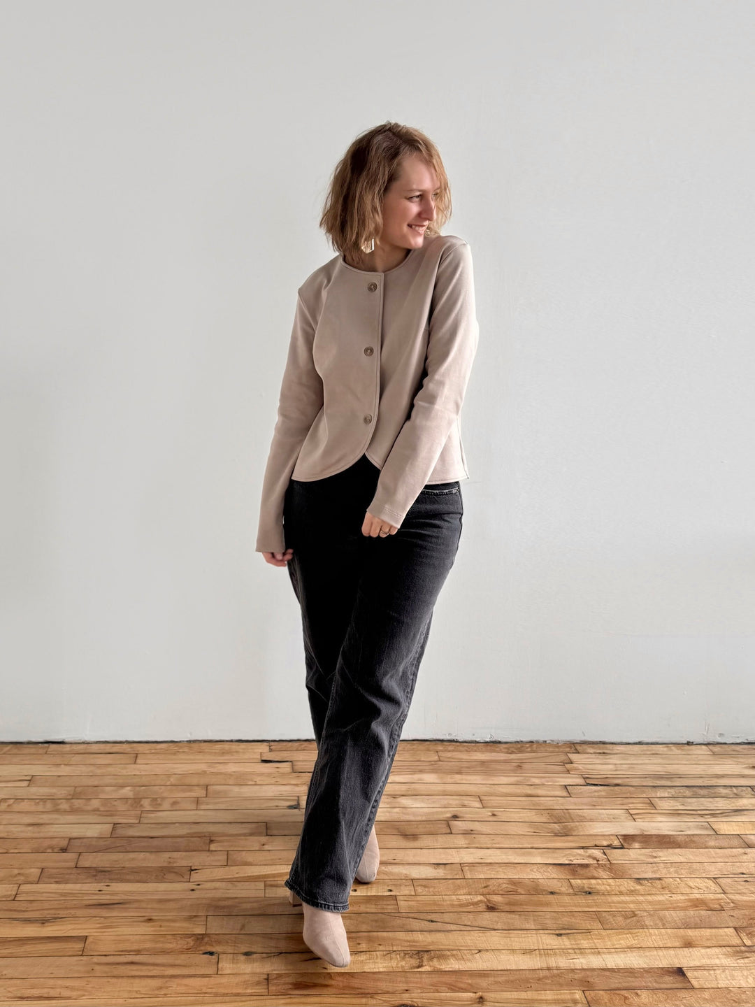 WAVERLY jacket in Desert Sand