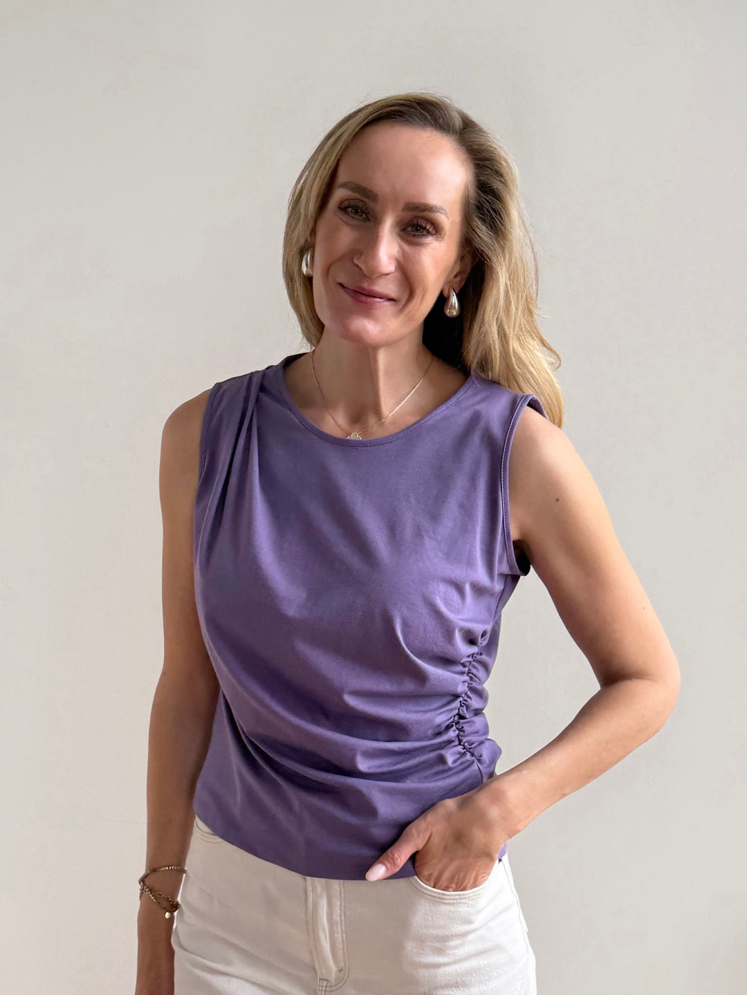 KERRINE top in Purple Haze