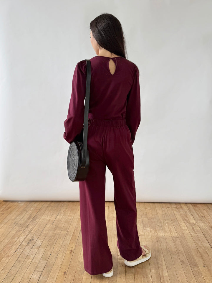 Embossed Circle Crossbody