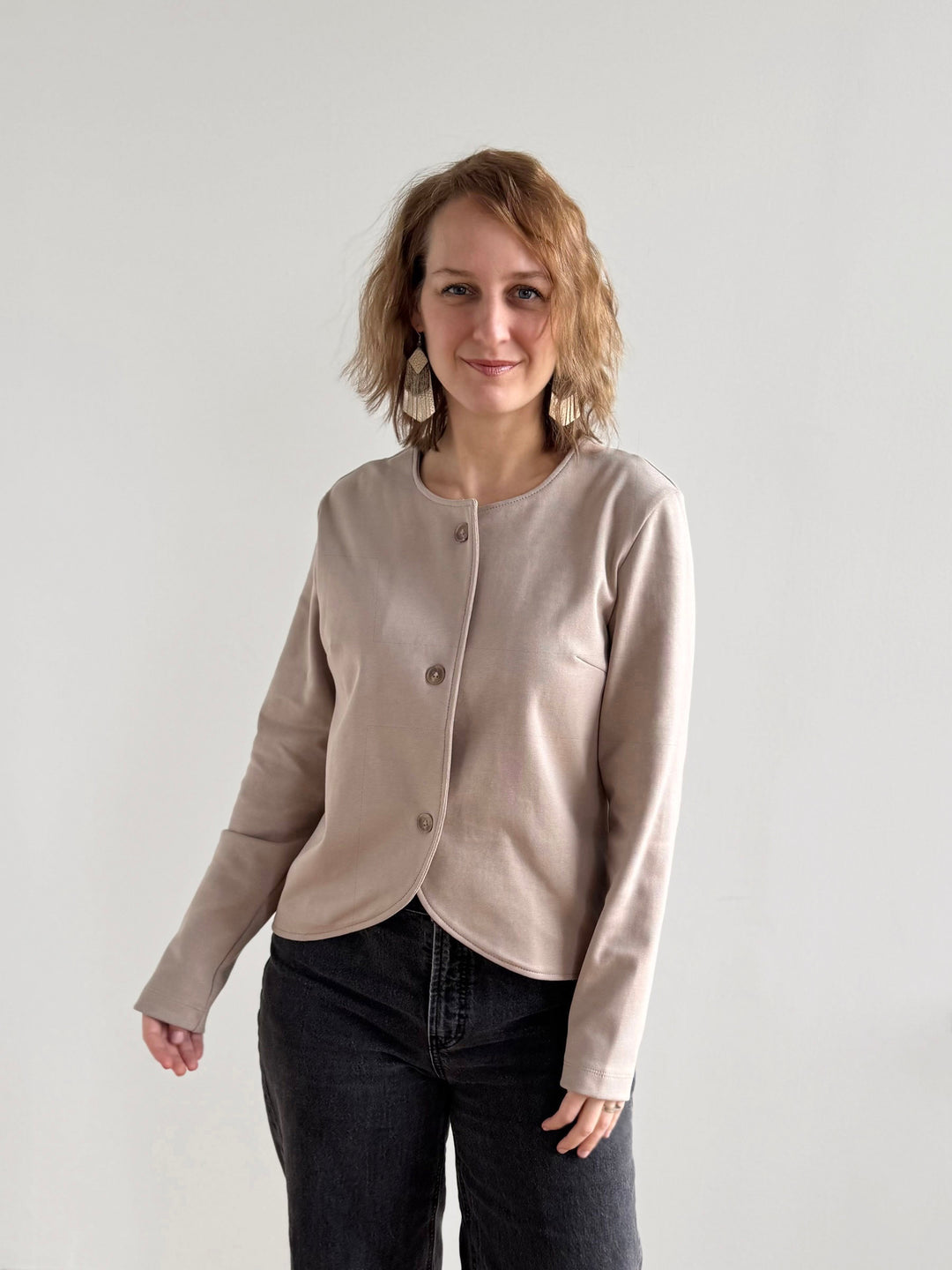 WAVERLY jacket in Desert Sand