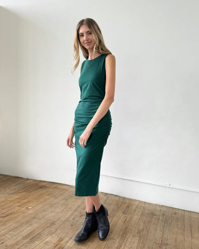 JILLIAN dress in Dark Green