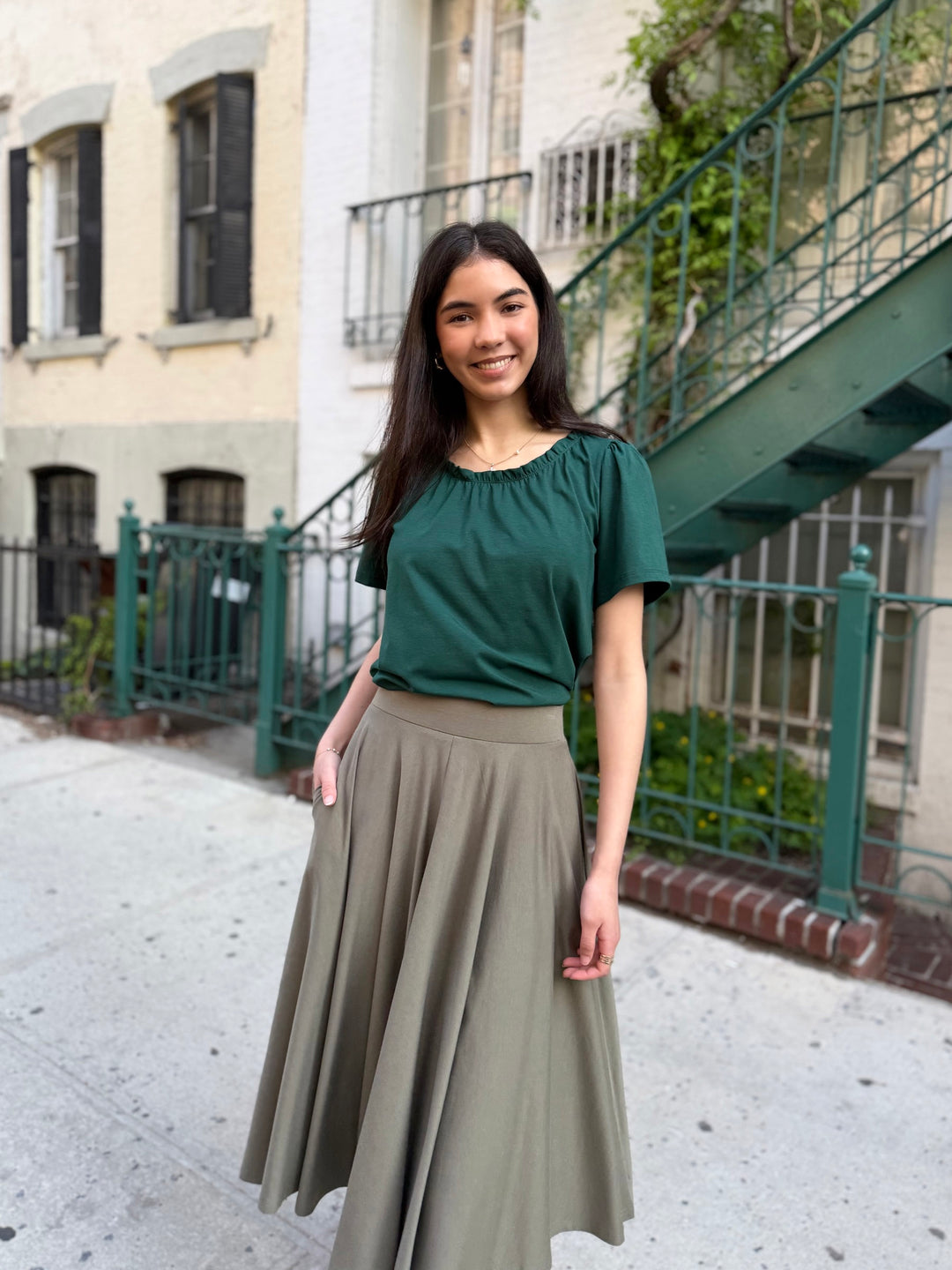 CIELA skirt in Silver Sage