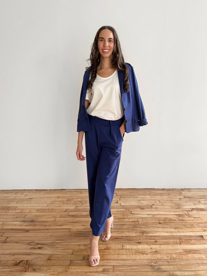 KENNA pants in Bright Navy