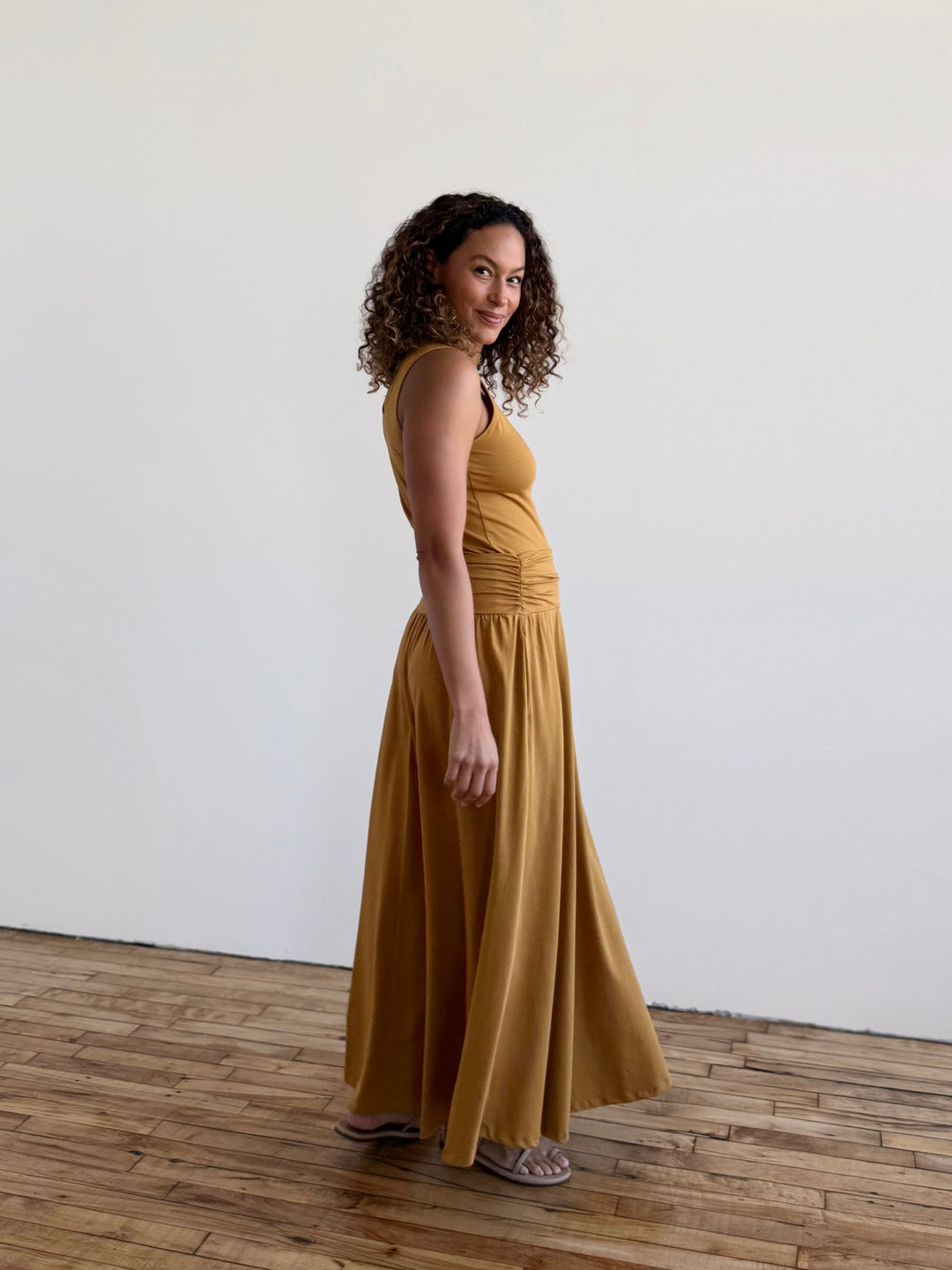 ABIGAIL tank in Light Amber