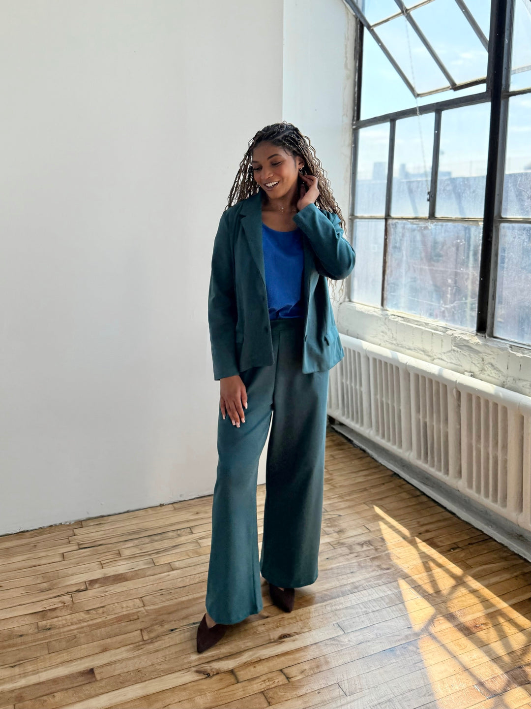 KENNA pants in Deep Sea