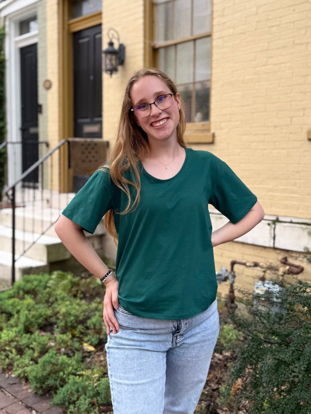 CALI tee in Bold Juniper