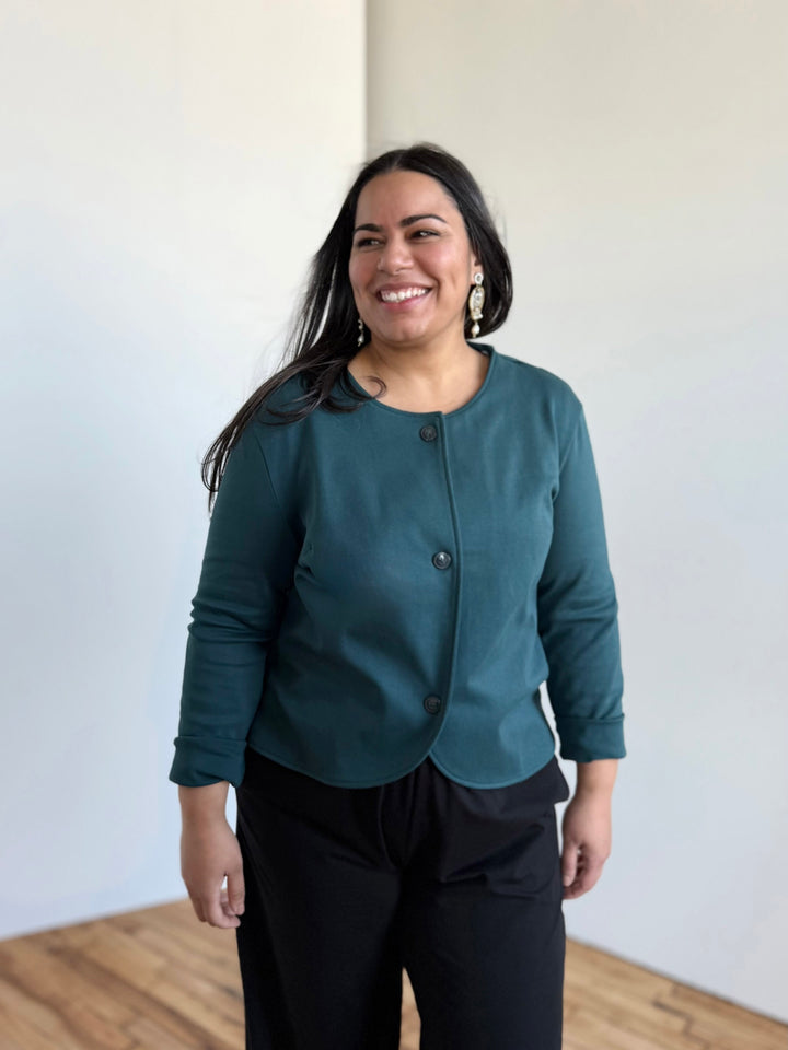 WAVERLY jacket in Deep Sea