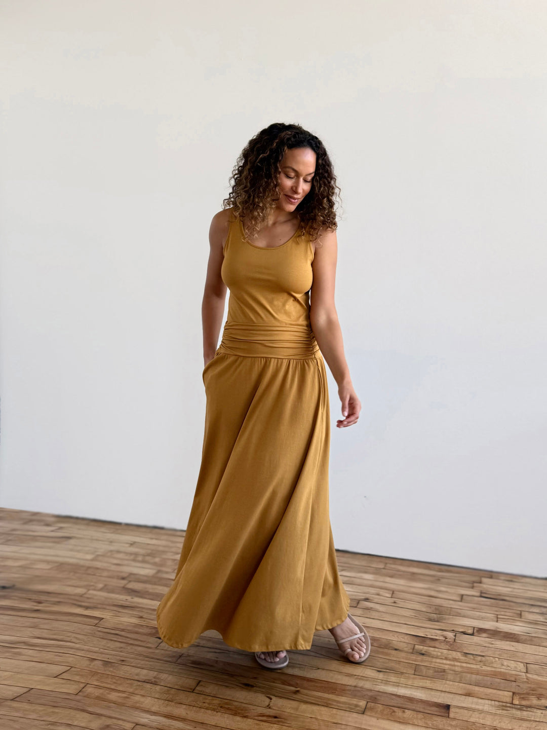 ABIGAIL tank in Light Amber
