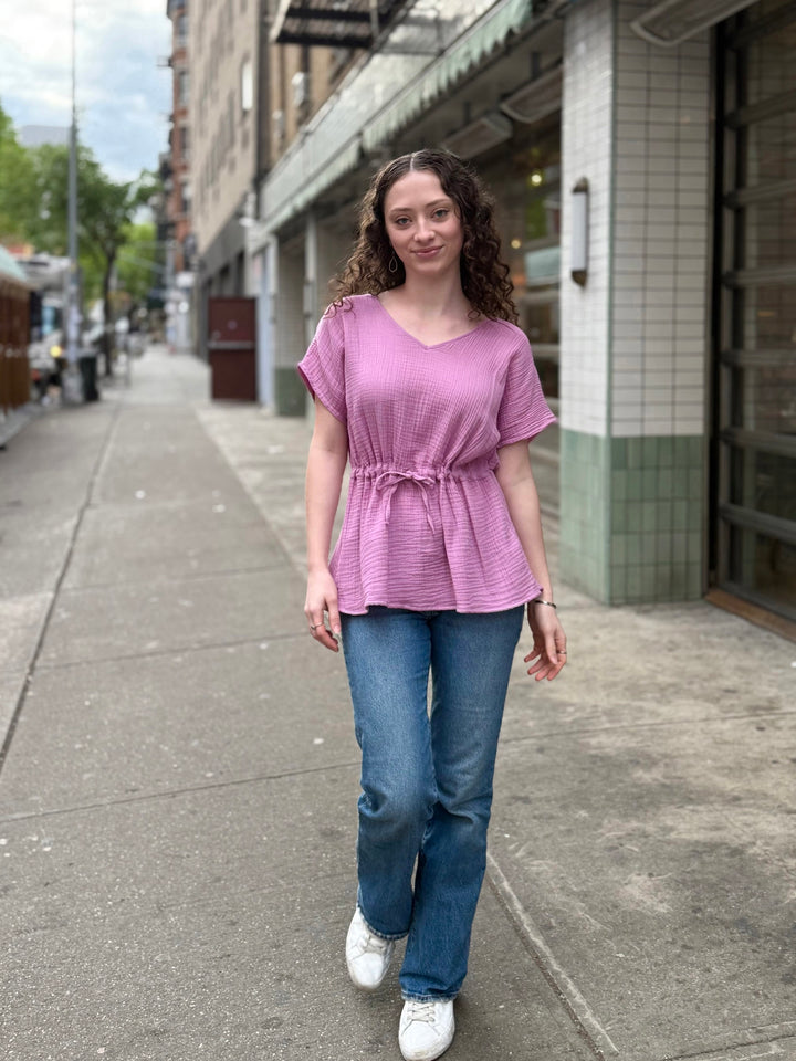 JOVIE top in Soft Orchid
