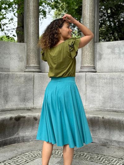 CIELA skirt in Marine Teal