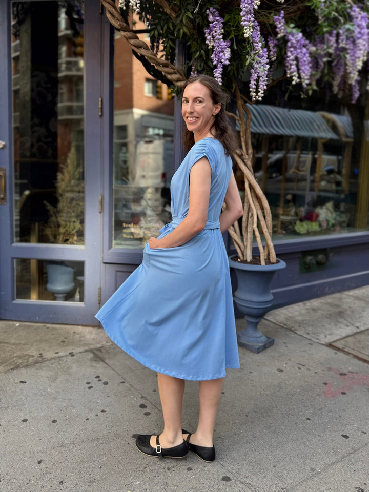 SERAPHINA dress in Light Cornflower