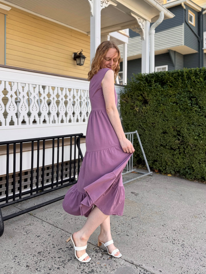 DARCY dress in Dusty Orchid