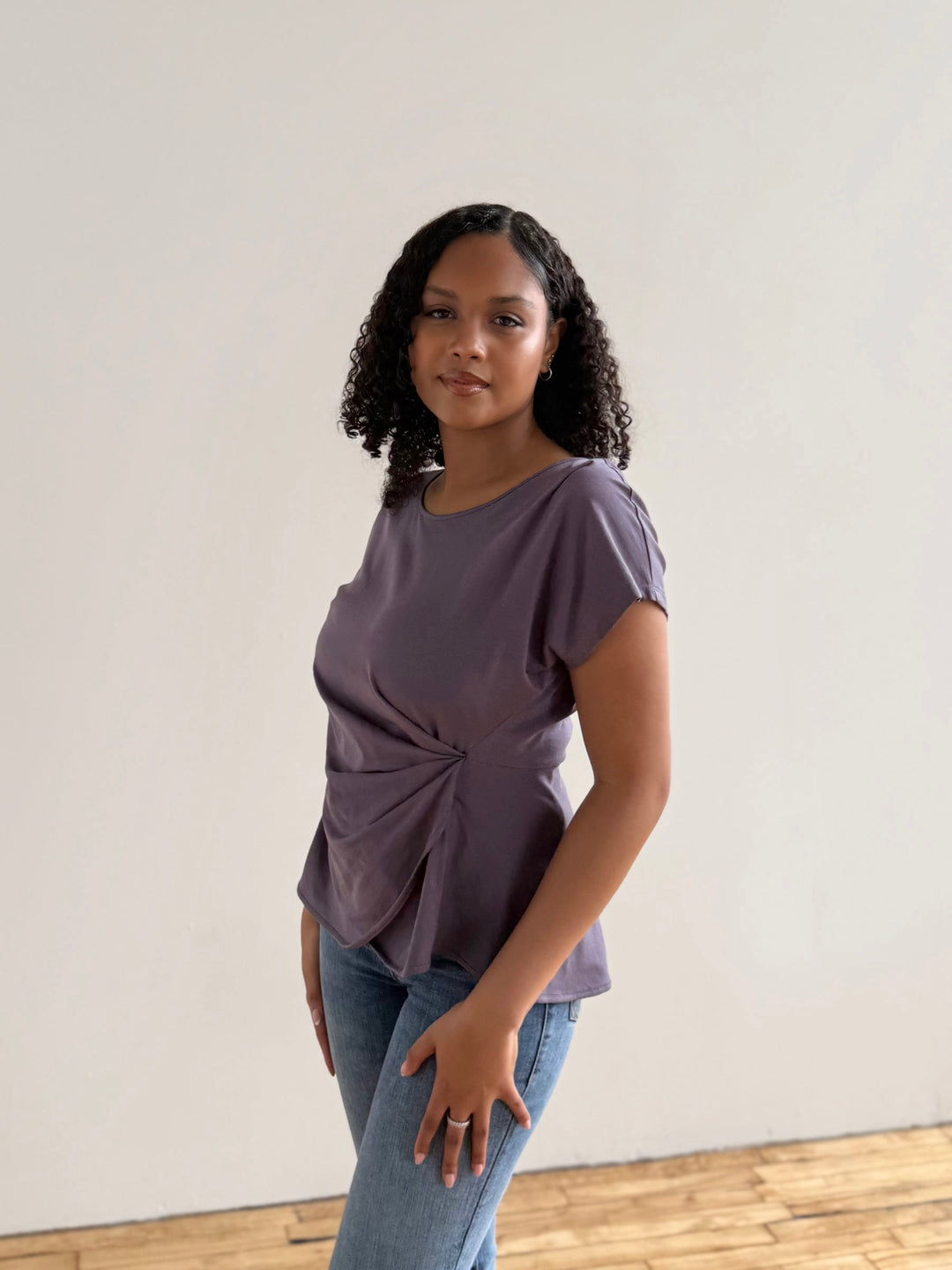 KEIRA top in Dewberry