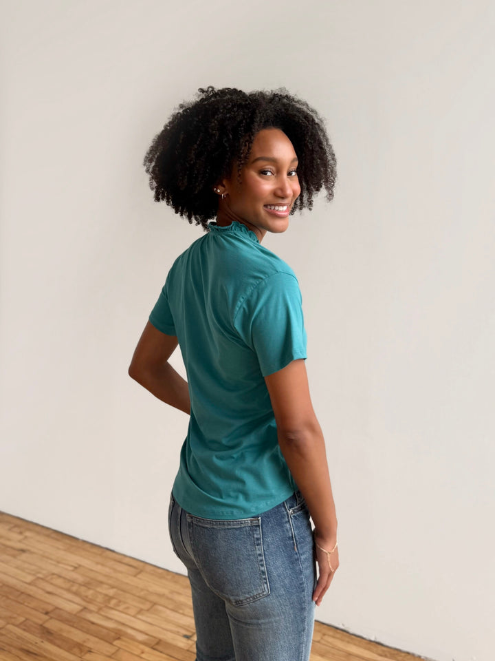 JOCELYN tee in Marine Teal
