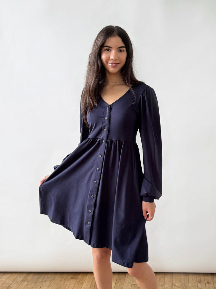 LUCILLE dress in Navy
