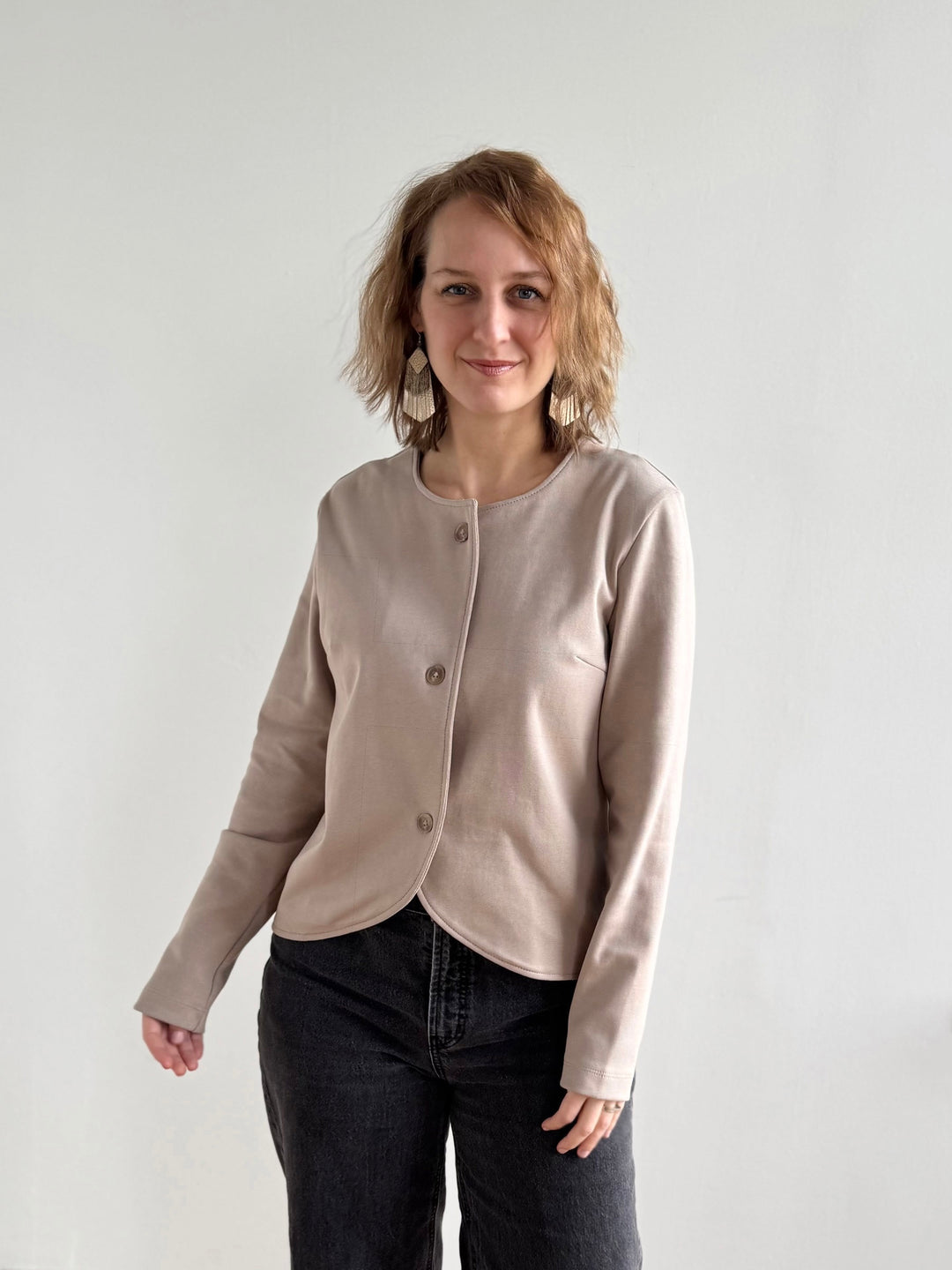 WAVERLY jacket in Desert Sand