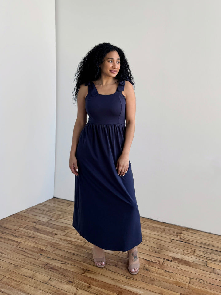 VERONA dress in Navy