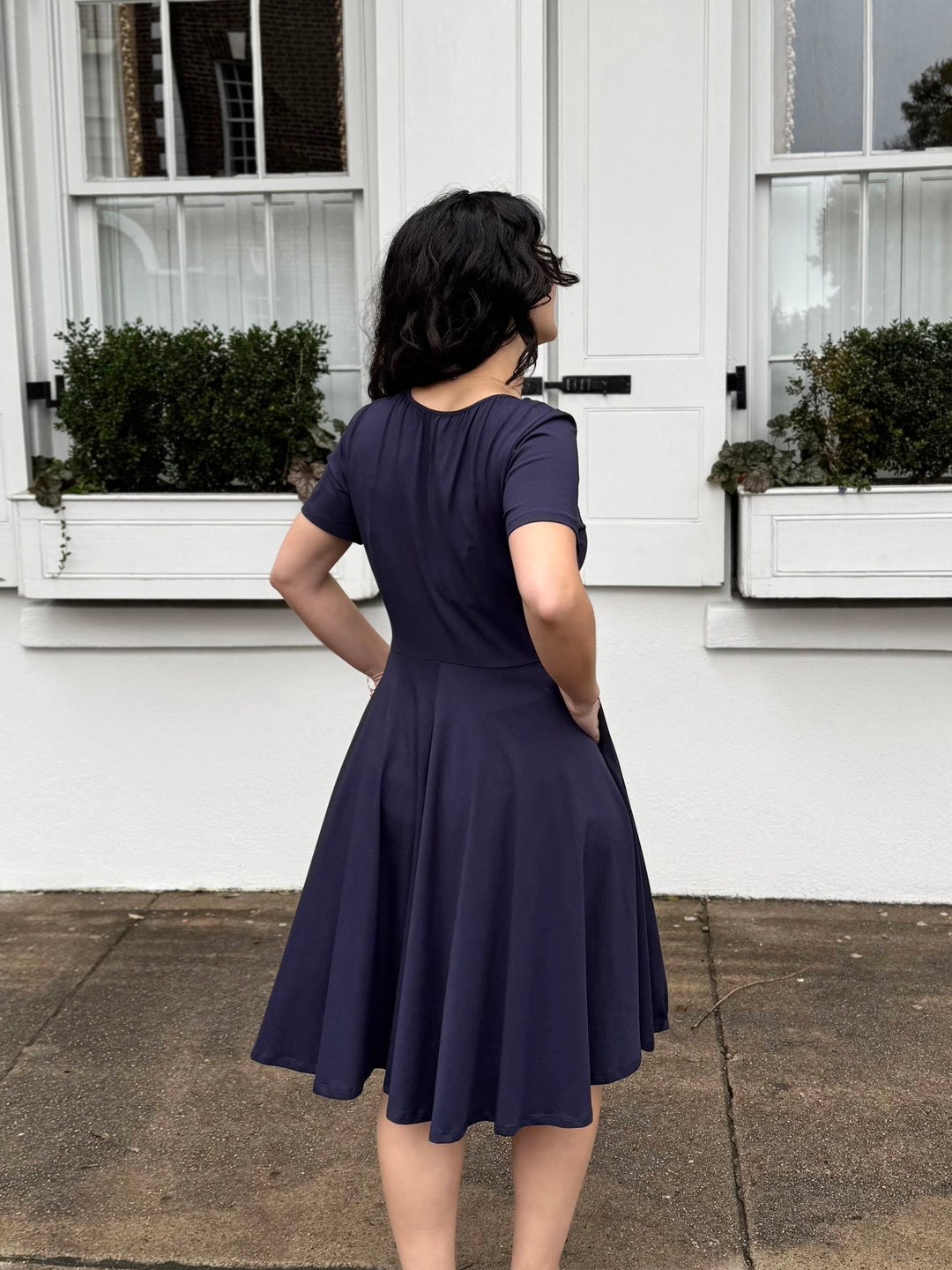 ADINA dress in Navy