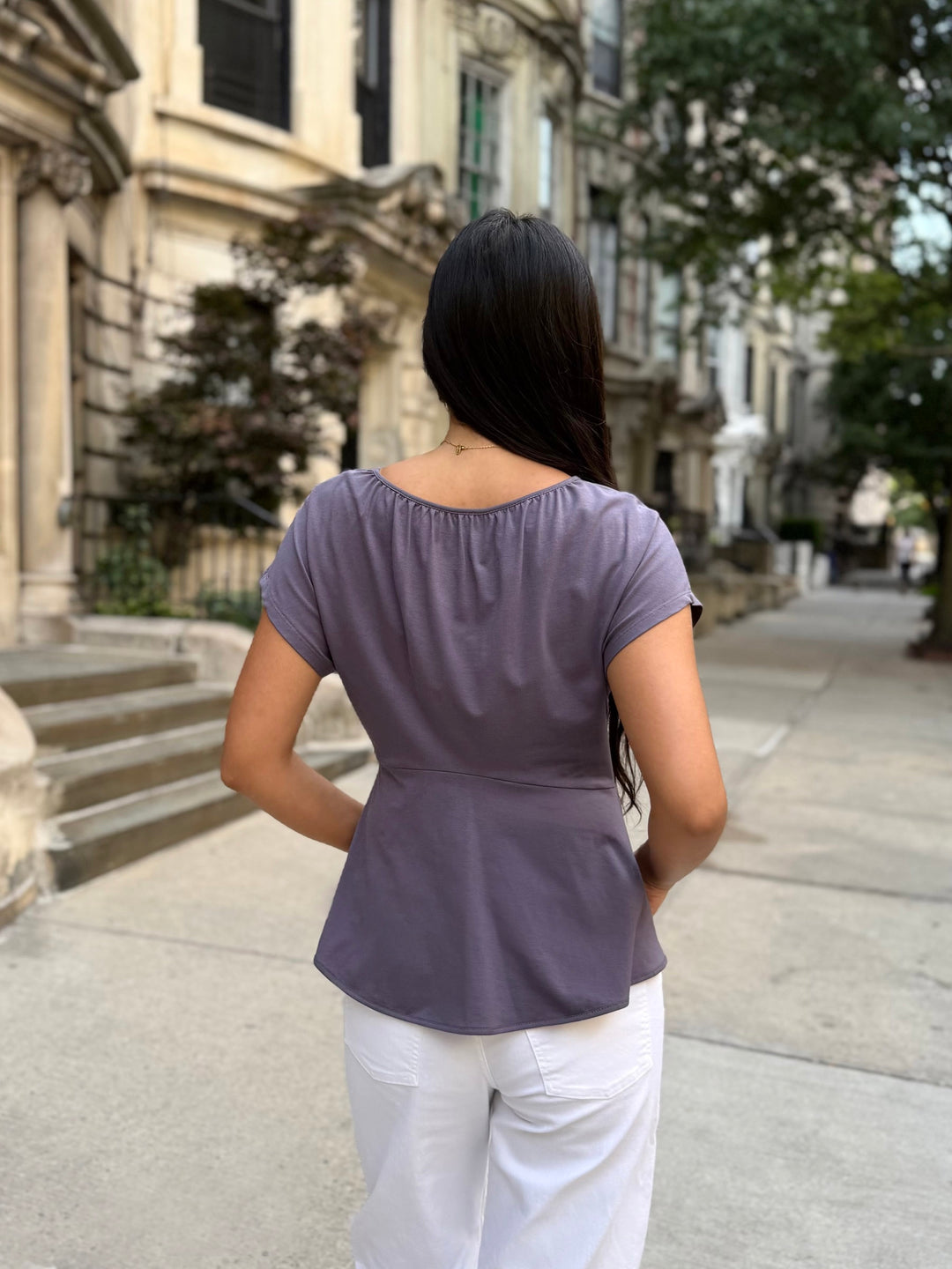 KEIRA top in Dewberry