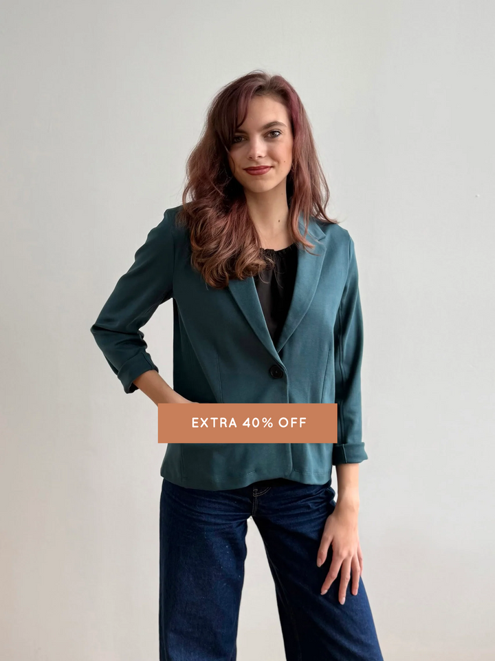 OCTAVIA blazer in Deep Sea